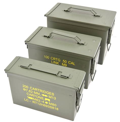 metal ammo boxes ebay|metal ammo box military surplus.